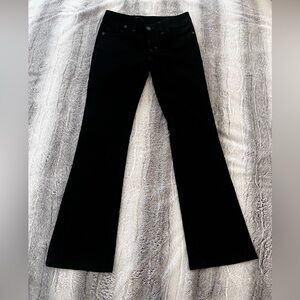 Dl1961 Jennifer High Rise Boot Jean Premium Stretch Cotton Denim Black.
